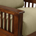 The Torrey Chair Beige Brown Rubberwood Wood