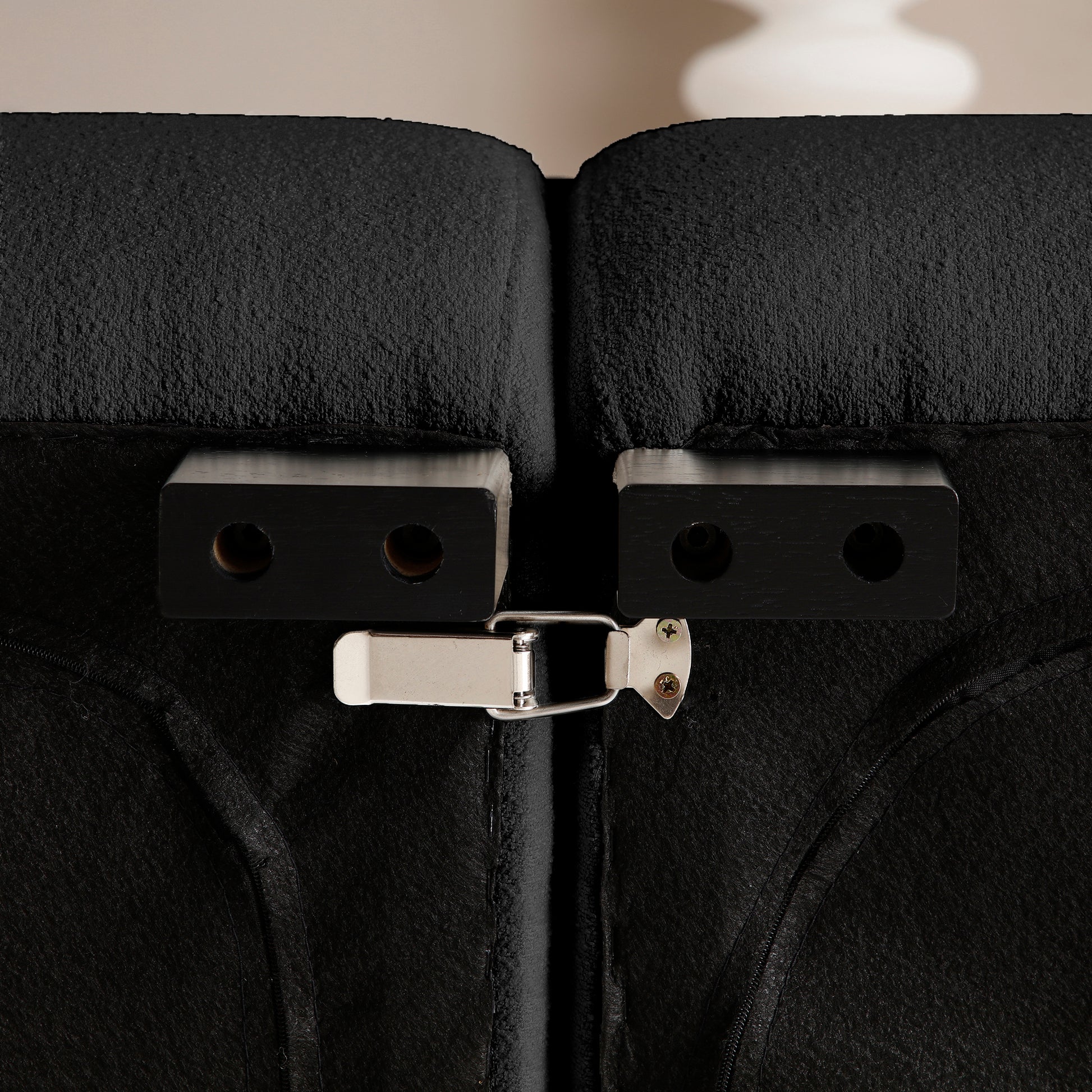 81.48" Modern Sofa Couch,3 Seater Teddy Sofa Sectional With Wooden Legs For 3 4 Persons, Upholstered Deep Seat Beautiful Seat Sofa Chaise For Living Room,Bedroom, Apartment And Office,Black Black Wood Primary Living Space Modern Foam Teddy 4 Seat