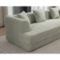 And Upgraded Extended Edition Modular Sofamodern Minimalist Style Sofa, Upholsteredfree Combination, Round Fiber Fabric, Anti Wrinkle Fabric,Dimension Extension,Green Green Polyester Primary Living Space Medium Soft Tight Back Modern Flared Arms Fiber