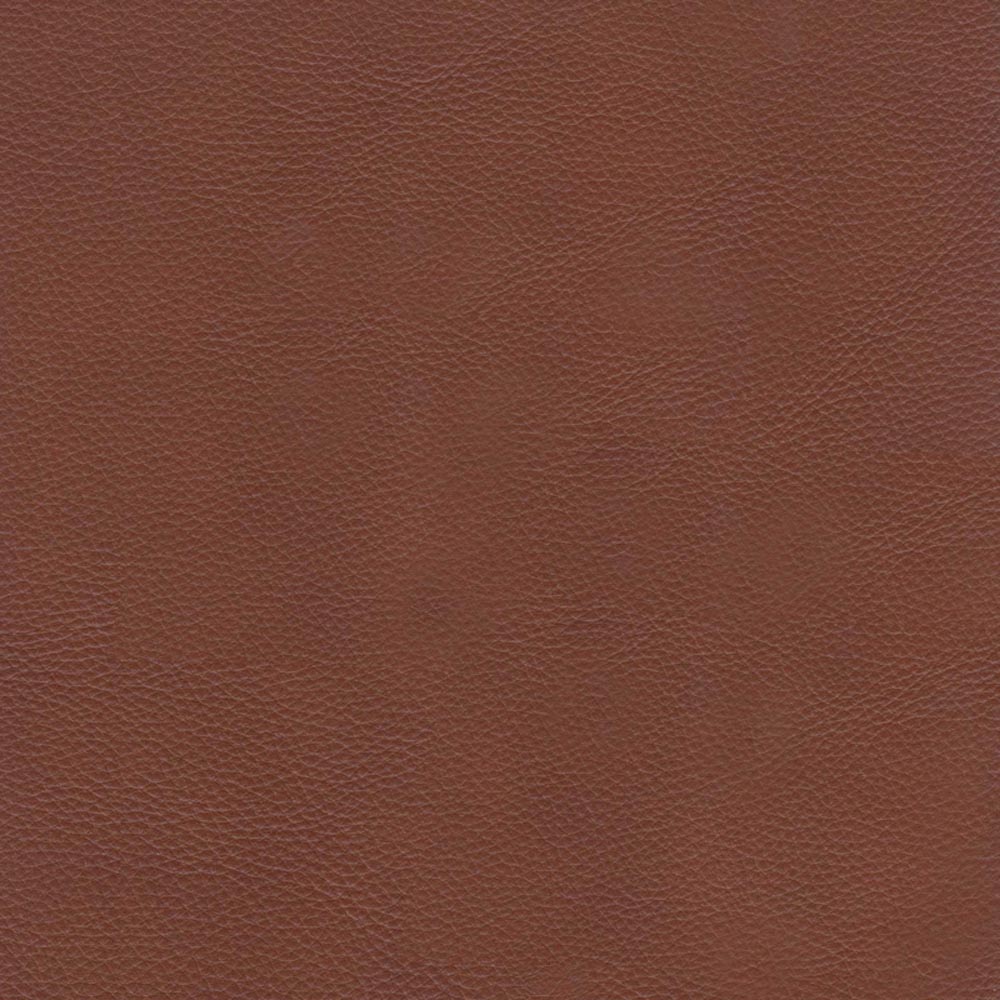 Maui Leather Ottoman Brown Memory Foam Genuine Leather