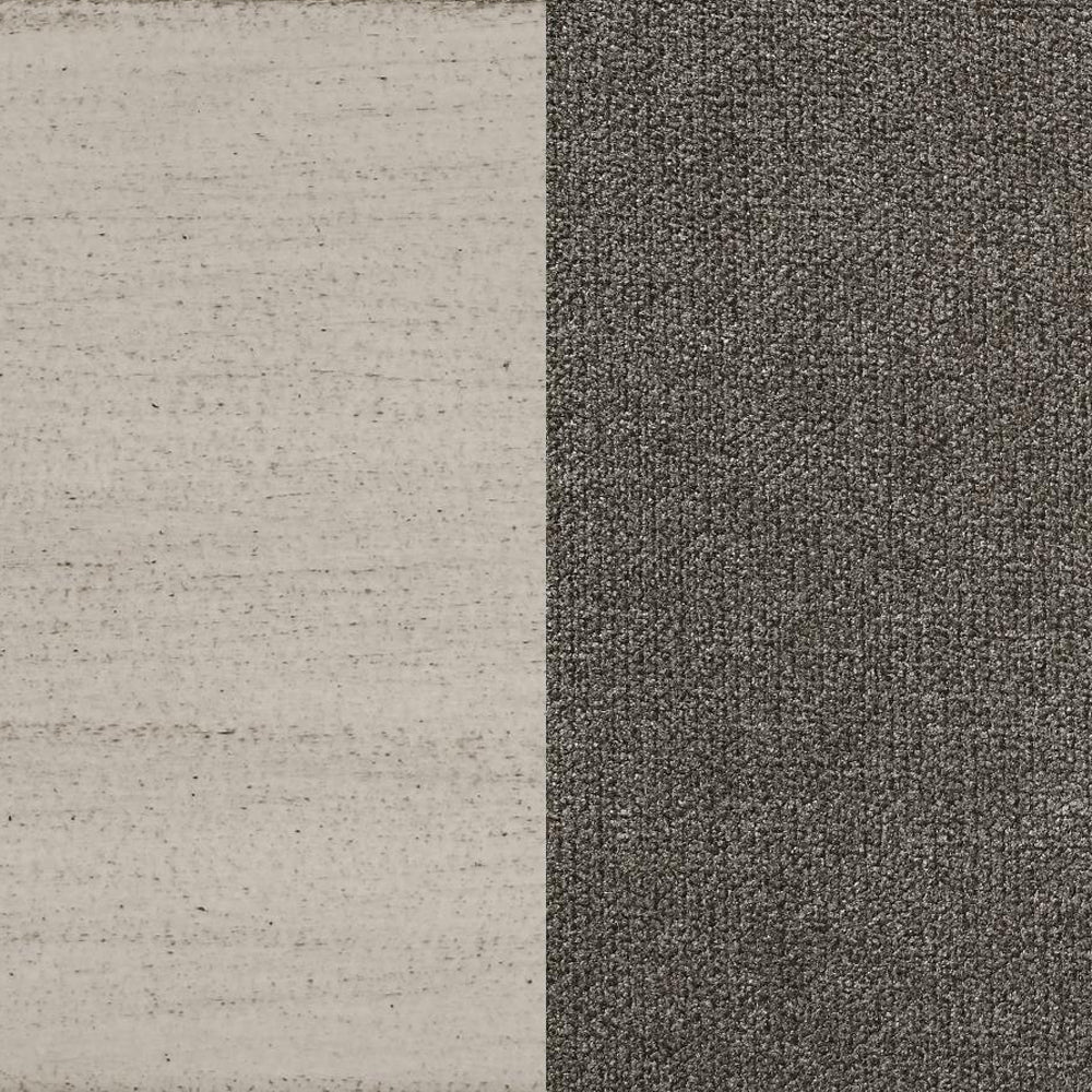 Set Of 2 Slat Back Counter Height Chair, Fossil And Rustic Cream Solid Cream Rectangular Dining Chairs Set Of 2 Fabric,Polyester