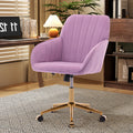 Ty Office Chair Lilac Velvet