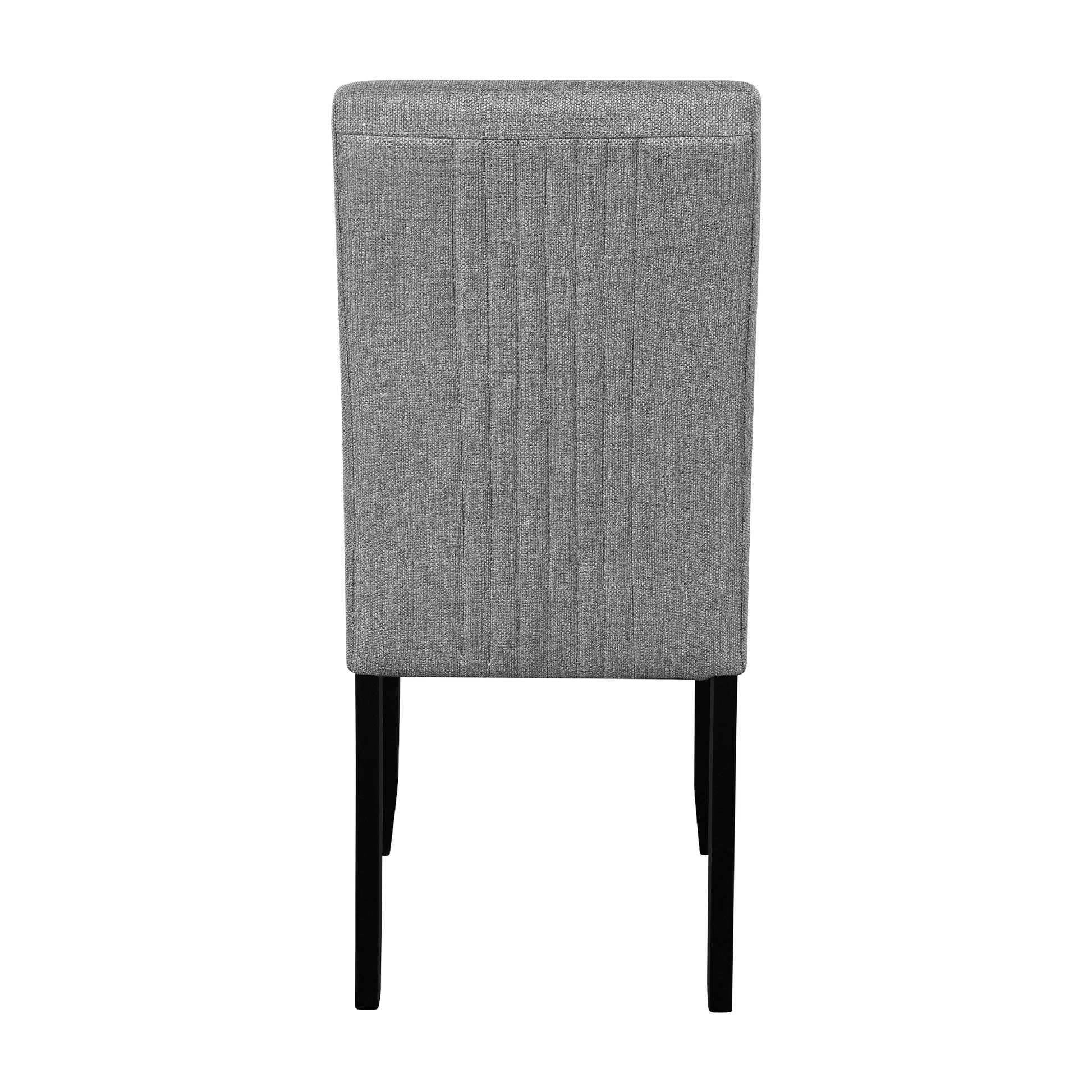 5 Piece Round Dining Table Set, 43 Inch Modern Dining Table And 4 Upholstered Chairs For Dining Room, Kitchen Room, Living Room, Easy Assembly Upholstered Chair White Gray Dining Room American