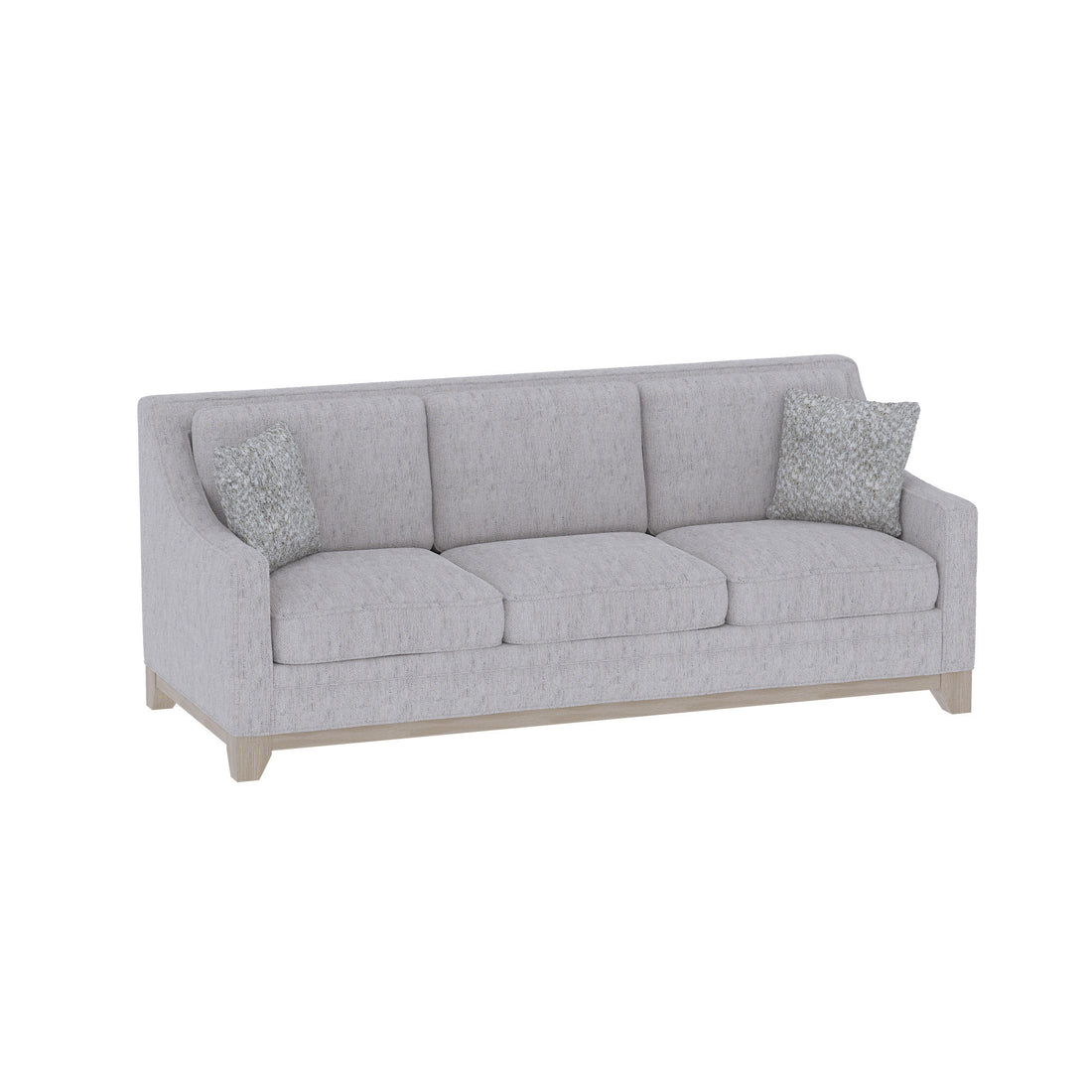 Honra Gray Sofa Gray Foam Engineered Wood 3 Seat