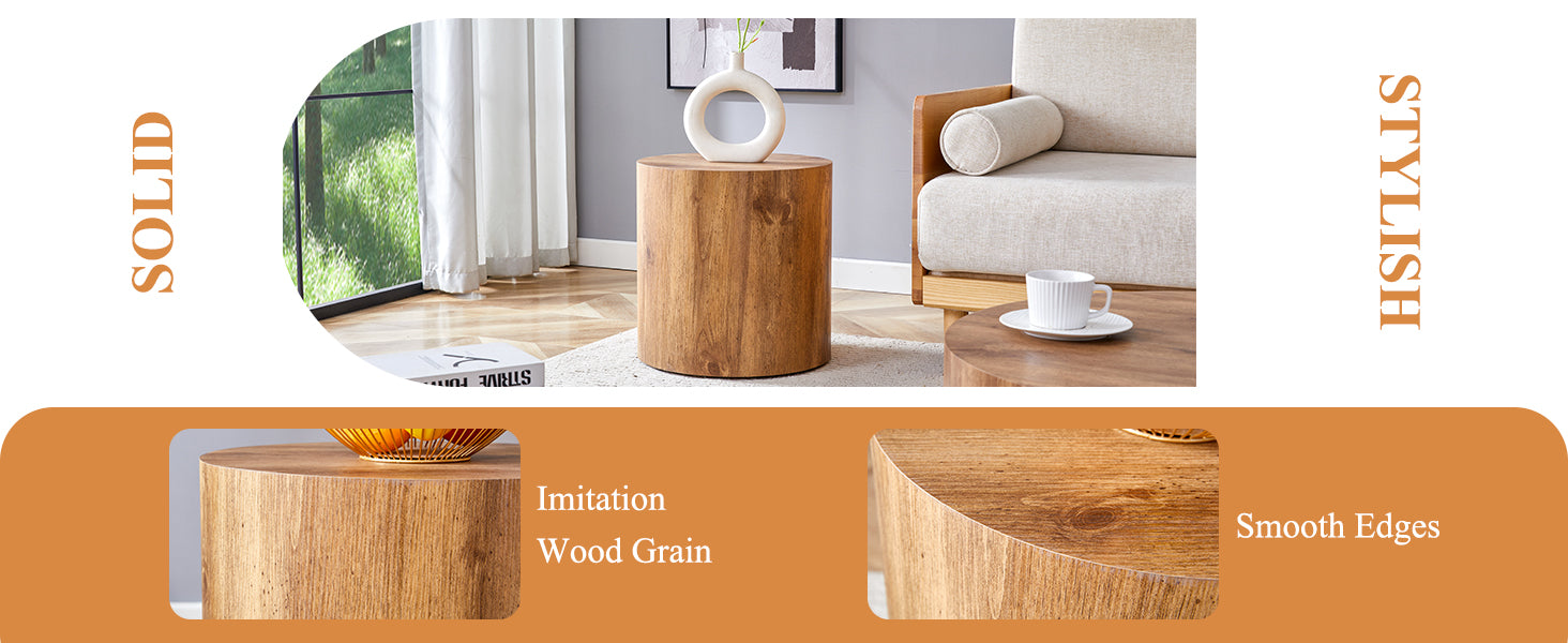 The Cylindrical Table With Its Patterned Design Can Be Easily Integrated Into A Variety Of Interior Styles, From Coffee Tables To Small Dining Tables, Workbenches Or Makeshift Writing Desks. Wood Mdf