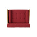 Club Chair Red Fabric