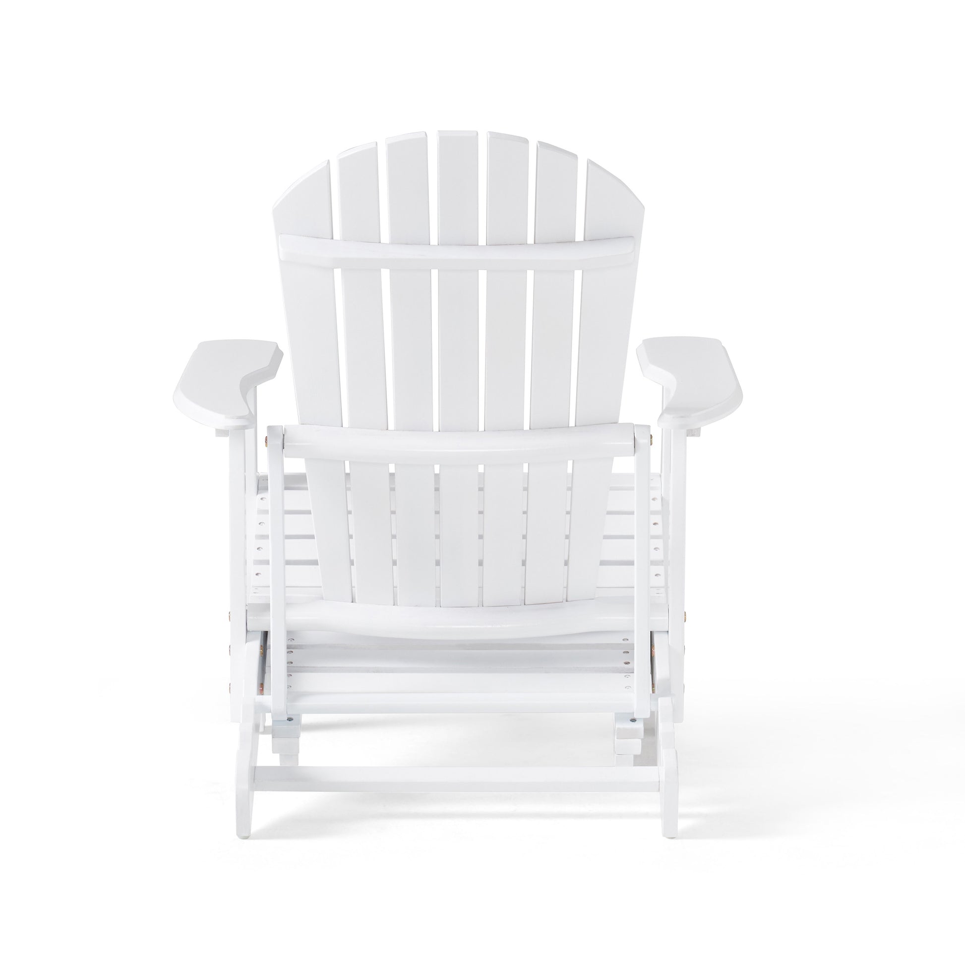Malibu Reclining Adirondack Chair White Acacia Wood