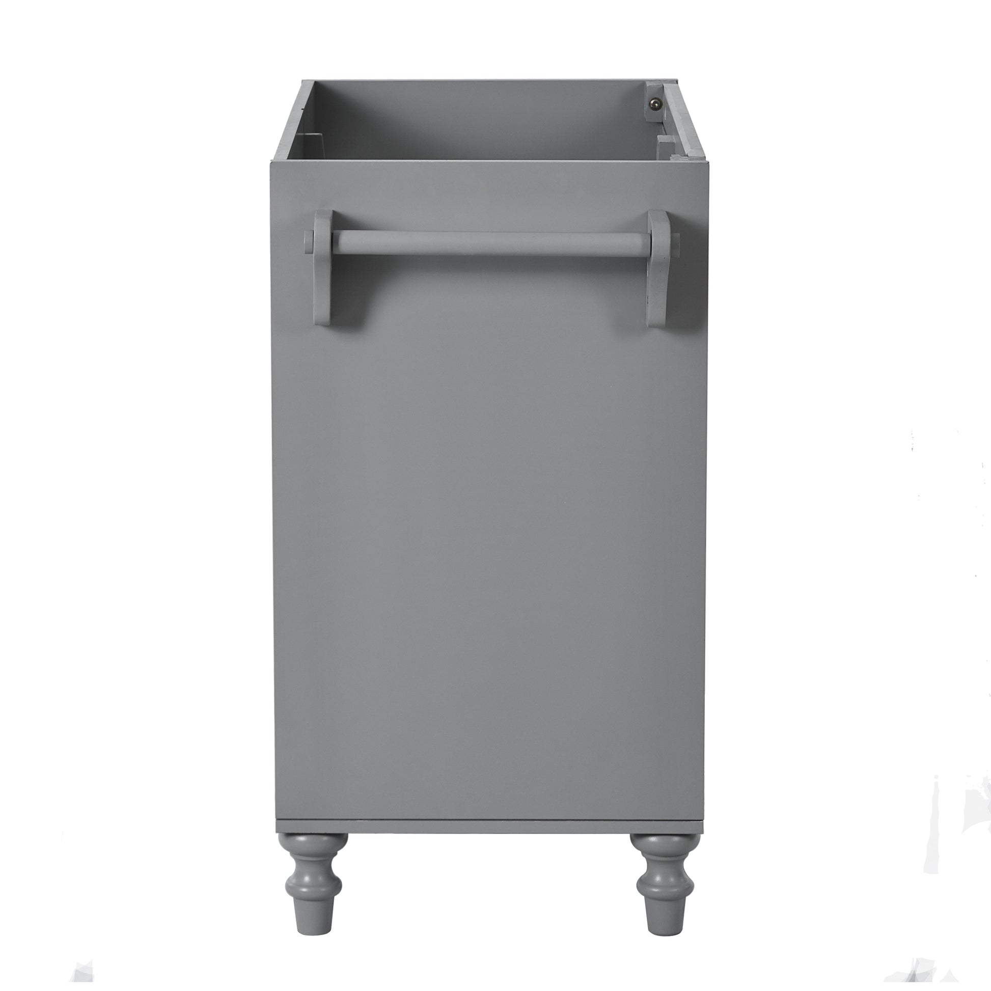 30'' Bathroom Vanity Without Top Sink, Modern Bathroom Storage Cabinet With 2 Drawers And A Tip Out Drawer Not Include Basin Grey Bathroom Modern Solid Wood Mdf