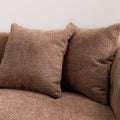 2297 Brown Sofa Brown Fabric 3 Seat