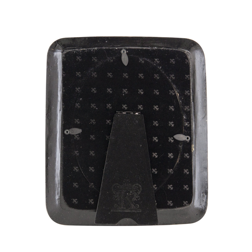 8X1X9" Vintage Photo Frame, Black&Gold Gold Black Luxury,Retro,Vintage Polyresin