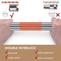 71 Inches Shower Hose Extra Long Handheld Shower Head Hose Extension Replacement Brushed Nickel Stainless Steel