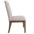 Garland Side Chair Set Of 2 Dark Brown Dark Brown Wood