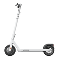 Foldable Electric Scooter W 18.6 Miles Max Operating Range & 15.5 Mph Max Speed White White Aluminum
