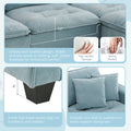 6006C Package Light Blue Suede 1 Seat