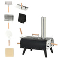 Outsunny Outdoor Pizza Oven With 12