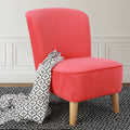 Juni Kids Chair In Ruby Red Fabric