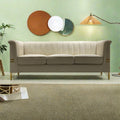 Fx P82 Be Sofa Modern Chenille Sofa, 82.67