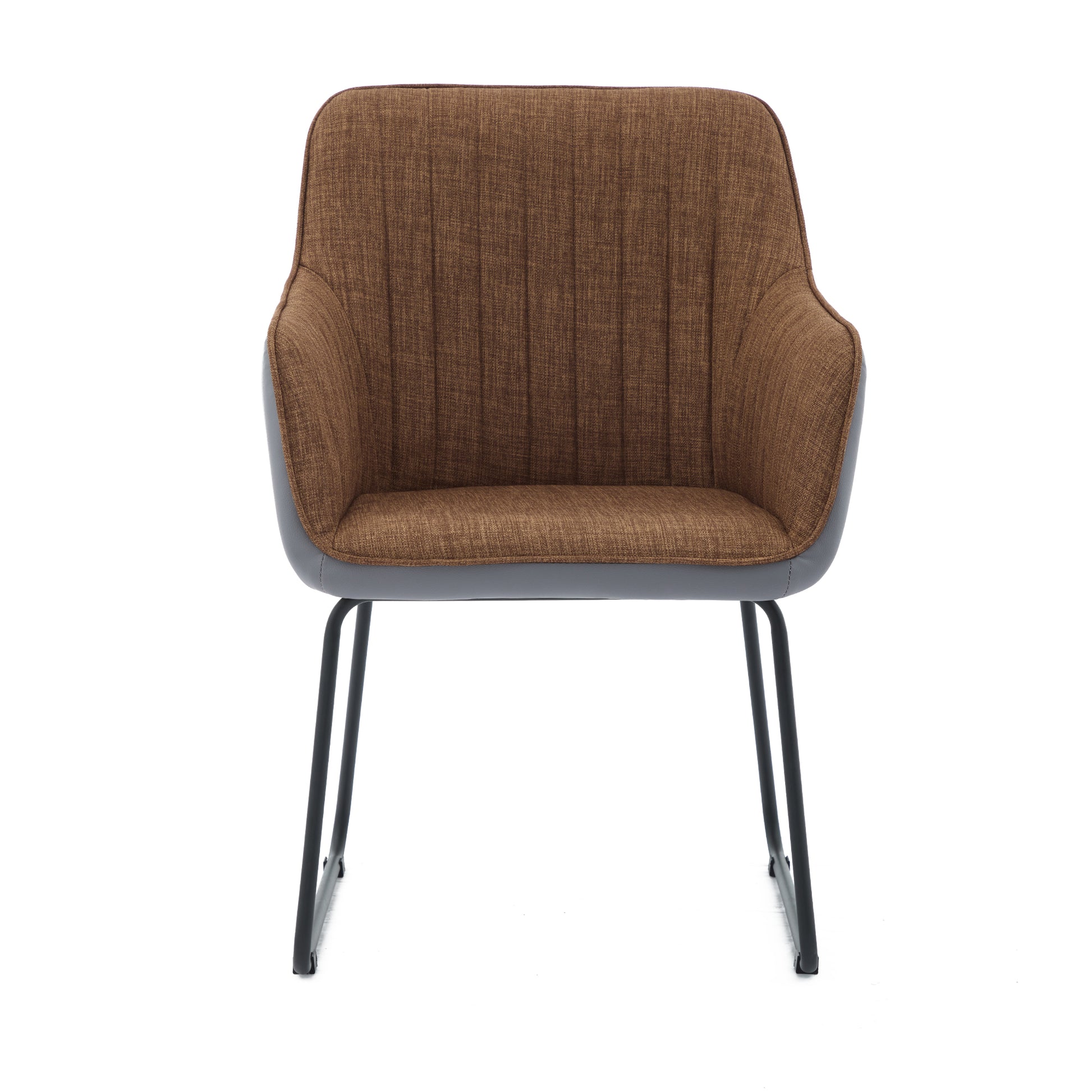 Ts Leisure Chair Dining Chair Black Brown Grey Linen