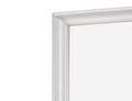 White Square Mirror White Solid Wood Mdf Glass