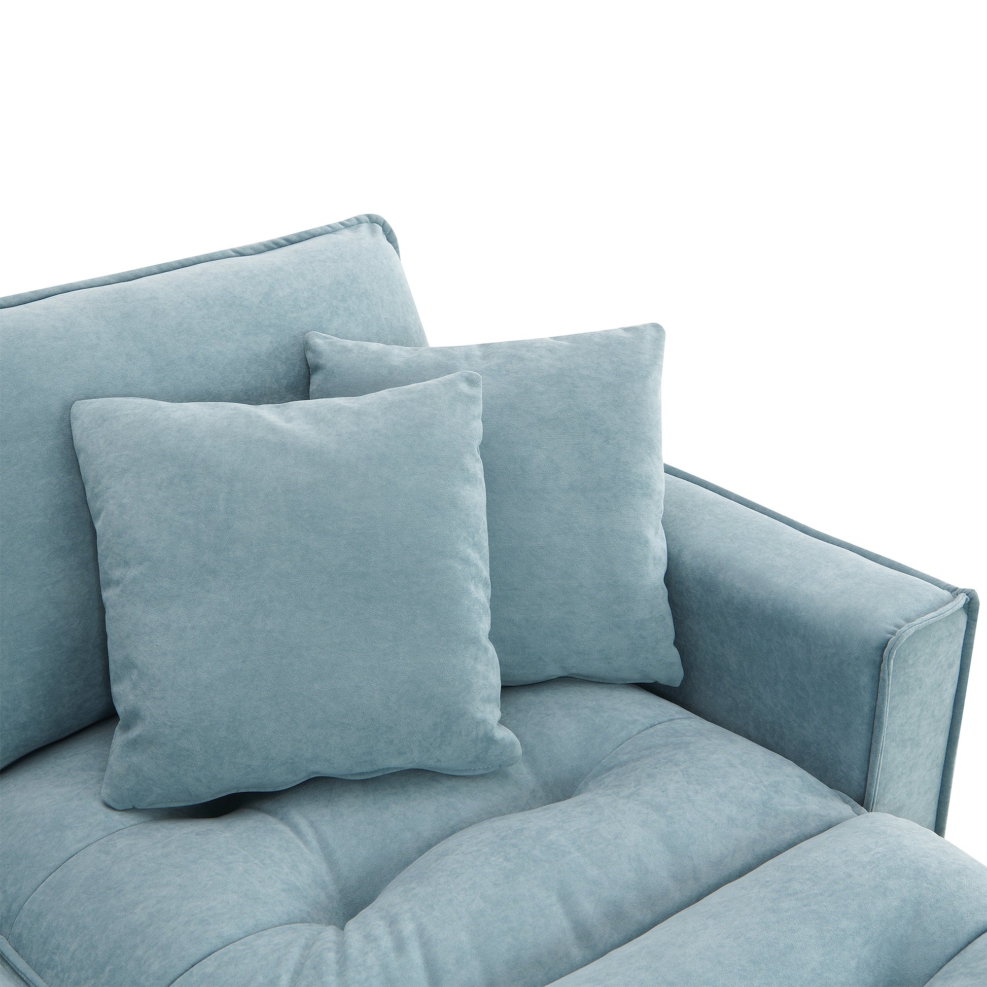 6006C Package Light Blue Suede 1 Seat