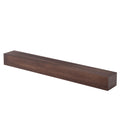 60'' Fireplace Mantel Wooden Wall Mounted Floating Shelf 8