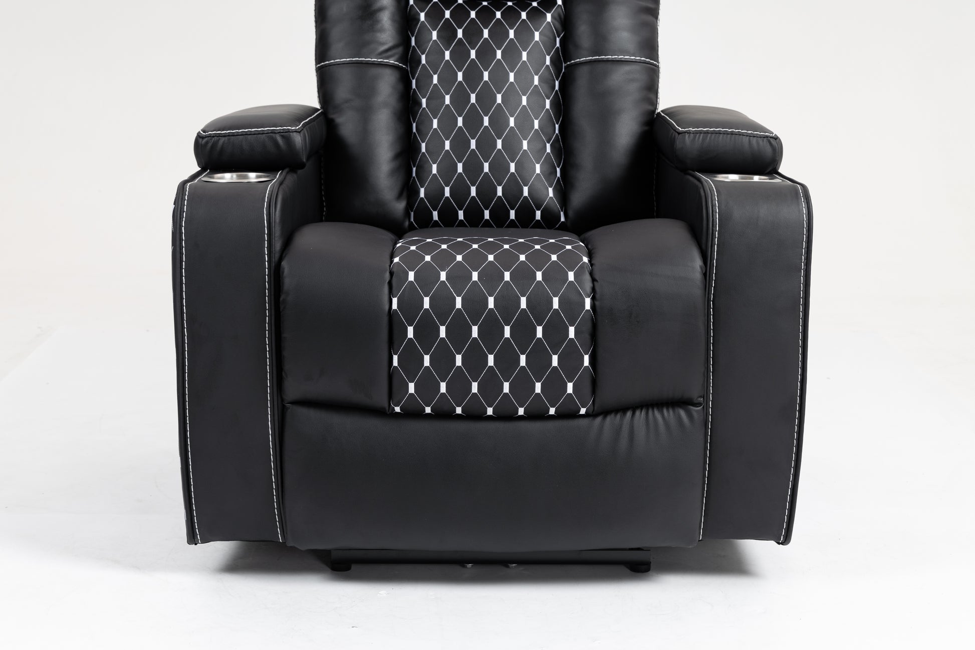 Lounge Chair Lift Chair Relax Sofa Chair Sitting Room Furniture Sitting Room Power Supply Elderly Electric Lounge Chair Black Pu