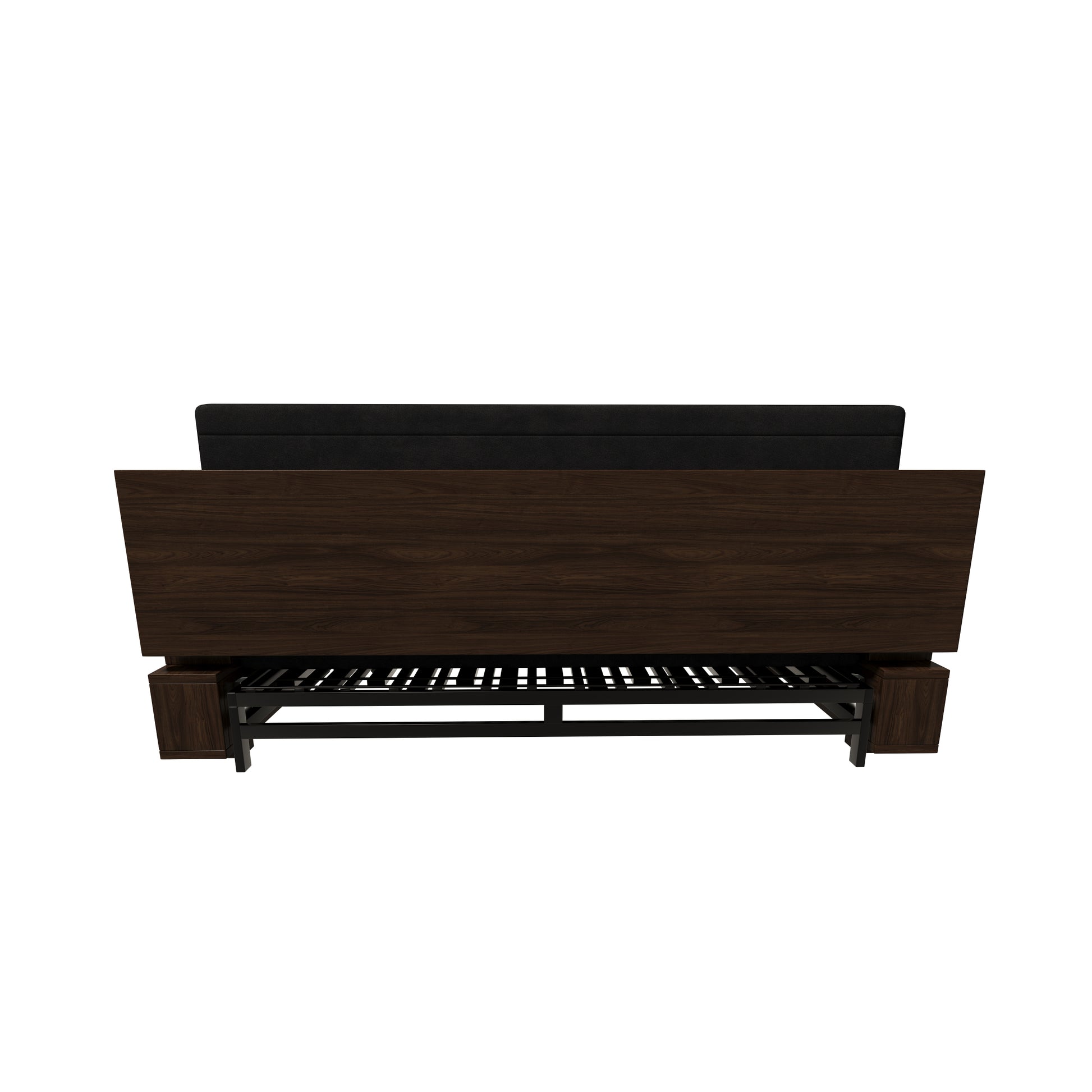 3 In 1 Convertible Sleeper Sofa Bed,Modern Velvet Loveseat Couch With Pull Out Bed,Small Beautiful Seat Futon Sofa Bed With Convertible Office Desk,Black Black Metal & Wood 2 Seat