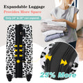 Hardshell Luggage Sets 3 Pcs Spinner Suitcase With Tsa Lock Lightweight 20