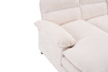 U Shaped Profile Sofa, Including Two Single Seats And Two Chaise, Modular Sofa, Corduroy Sofa White Foam Corduroy 4 Seat