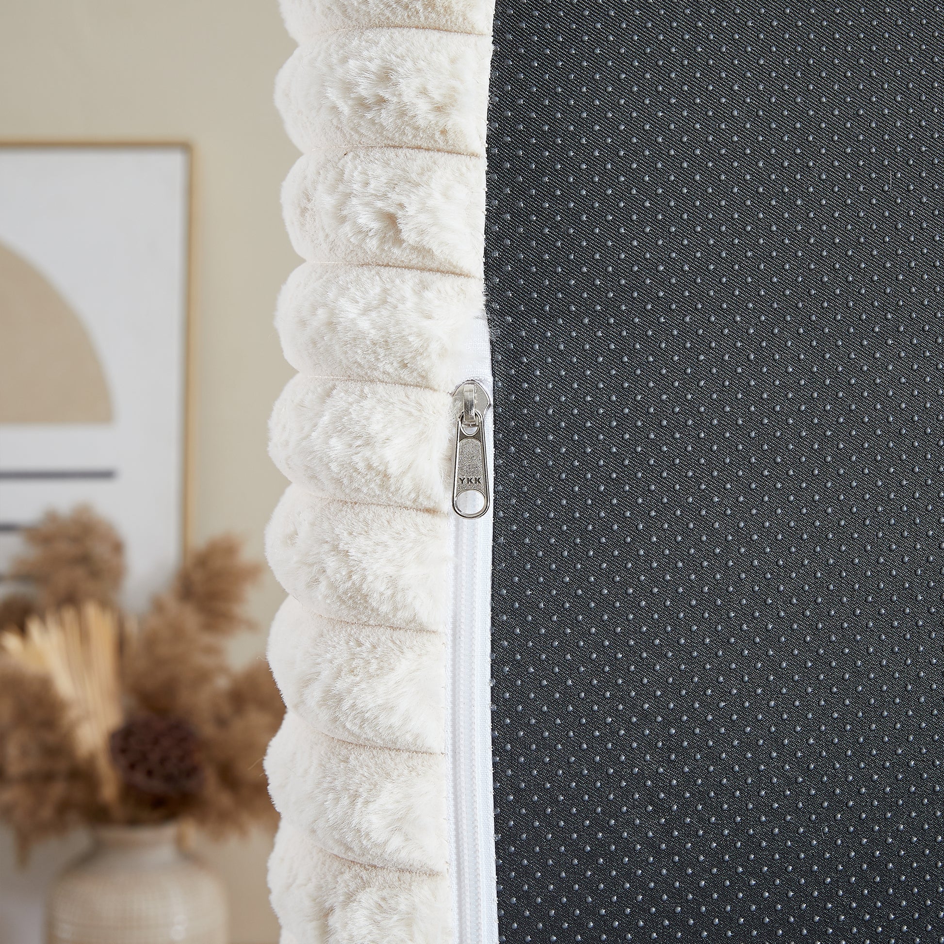 62.5 Inch Corduroy Sponge Sofa Lounge Chair,No Assembly Required,Fluffy Modern Sleeper Chair For Indoor Living Room Bedroom Beige Foam Corduroy 1 Seat