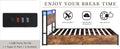 Lift Up Storage Bed Frame, Queen Size Bed Frame With Bookcase Headboard & Led Lights, Wooden Platform Bed Frame With Charging Station, No Spring Box Needed, Rustic Brown Box Spring Not Required Queen Rustic Brown Metal Brown Bedroom Industrial Bed Frame