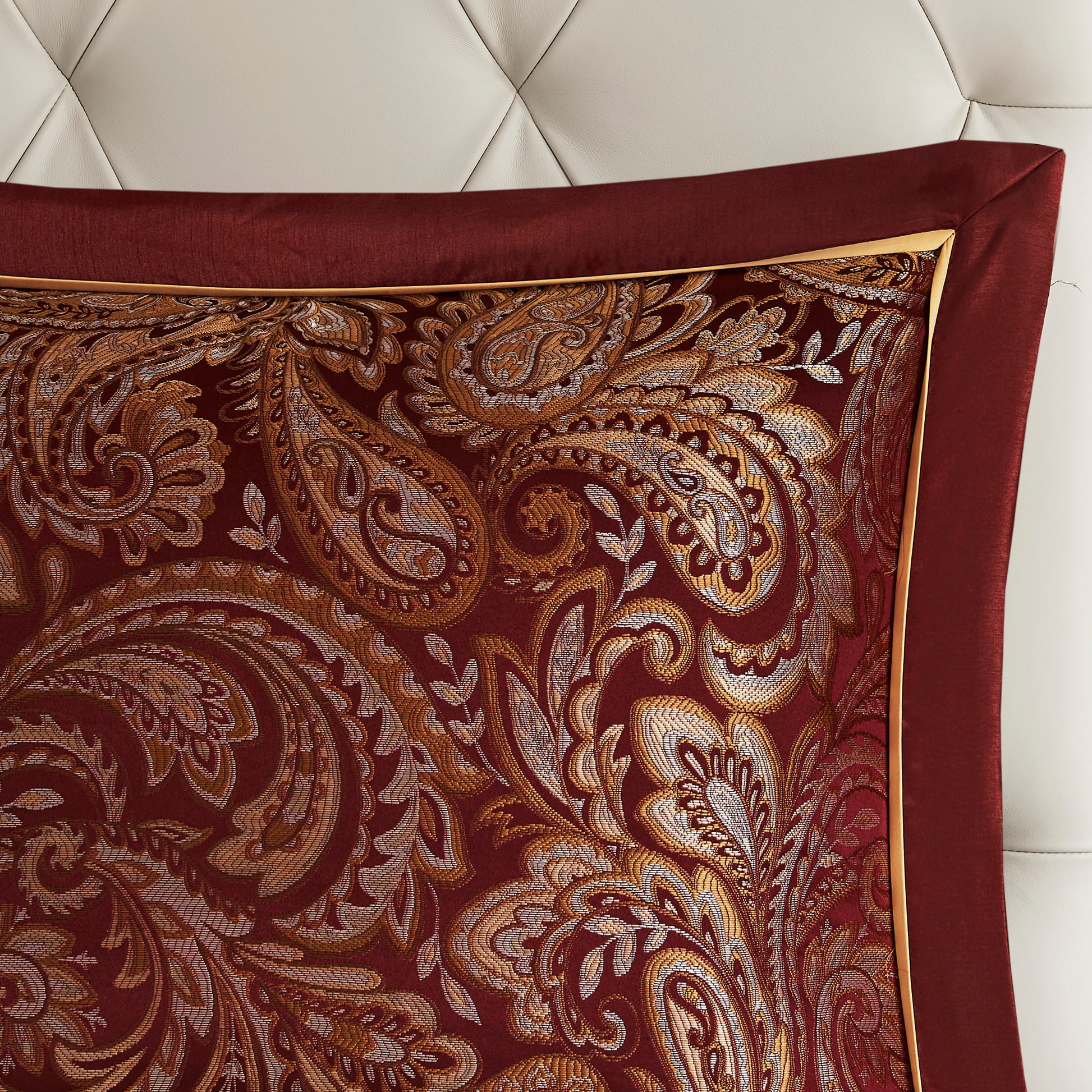 12 Piece Comforter Set With Cotton Bed Sheets Red King King Red Cotton