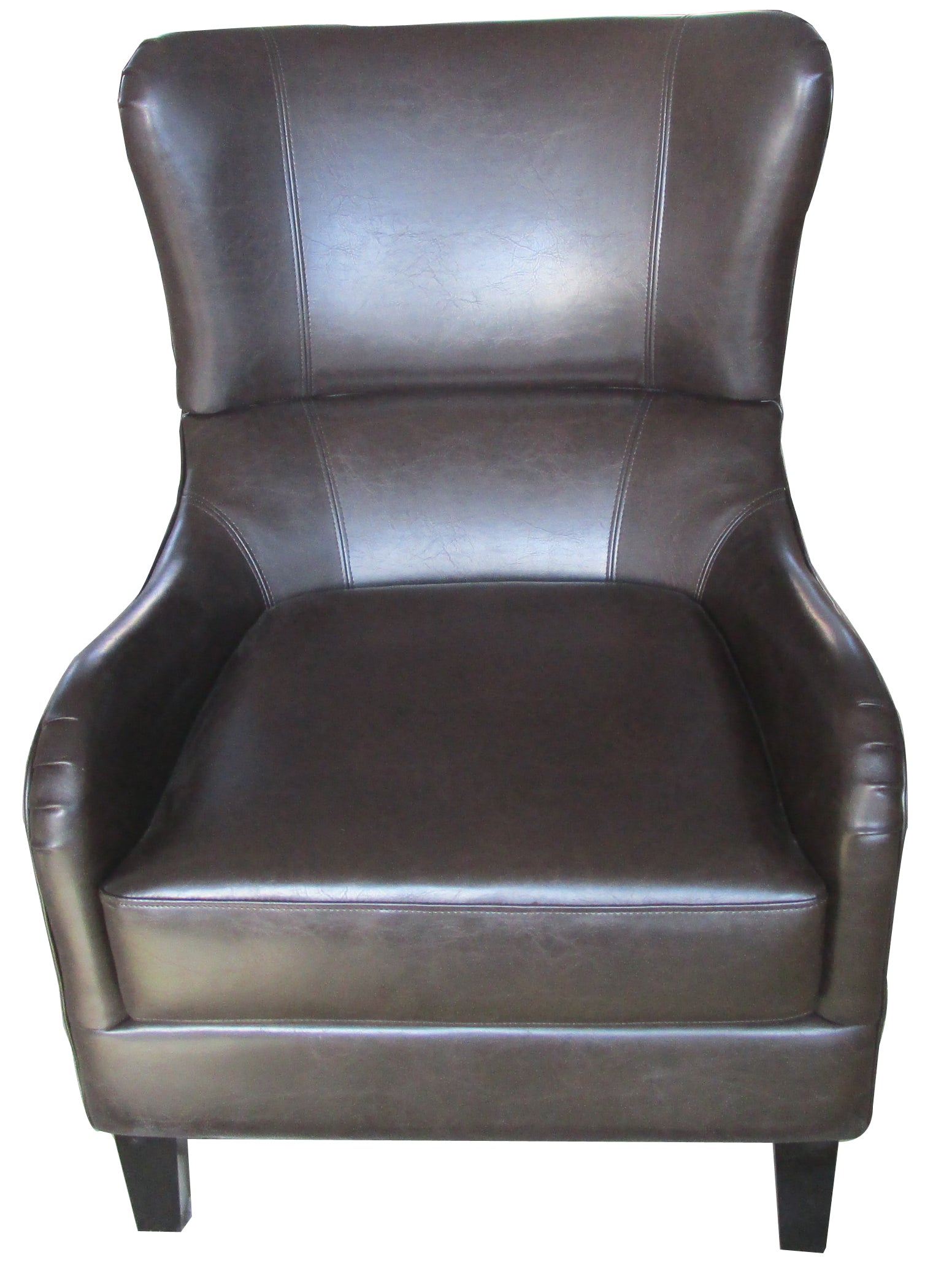 Quentin Sofa Chair Brown Pu