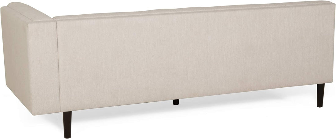 Sectional Lhf Sofa Beige Fabric