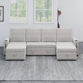 Sectional Sofa With Storage, 96