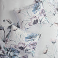 8 Piece Cotton Printed Comforter Set Blue King King Blue Polyester