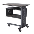Gunmetal Accent Table And Wall Shelf Set Gunmetal Primary Living Space Contemporary Shelves Rectangular Metal