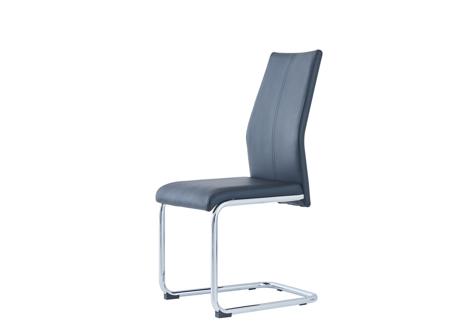 Sasa Black Dining Chairs Kit Of 4 Black Metal