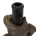 Elephant Umbrella Base Gray Concrete
