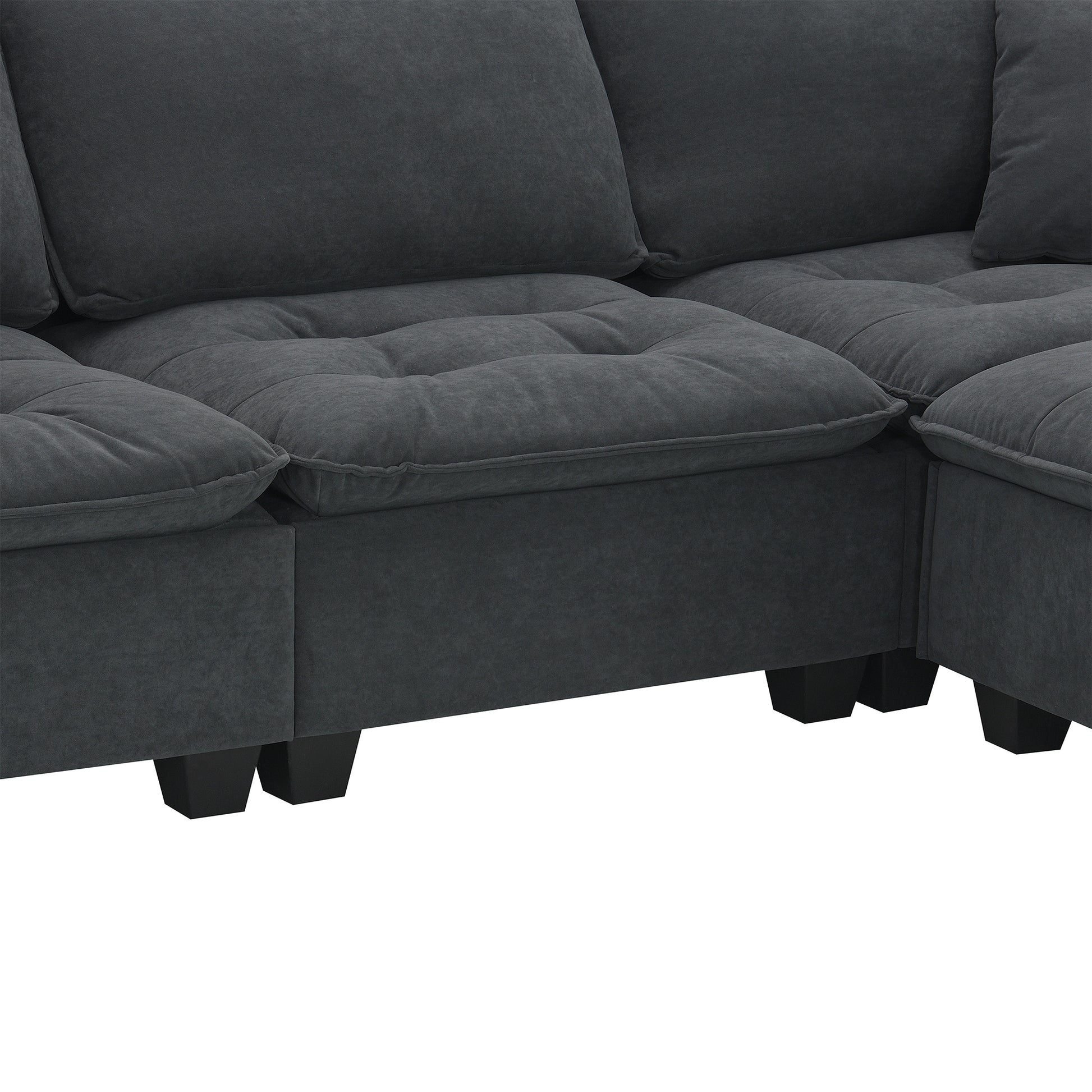 6006E Package Dark Gray Suede 1 Seat