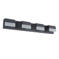 Modern Bathroom Vanity Lighting 4 Light Led Vanity Lights Over Mirror Bath Wall Lighting Black Modern Acrylic Iron