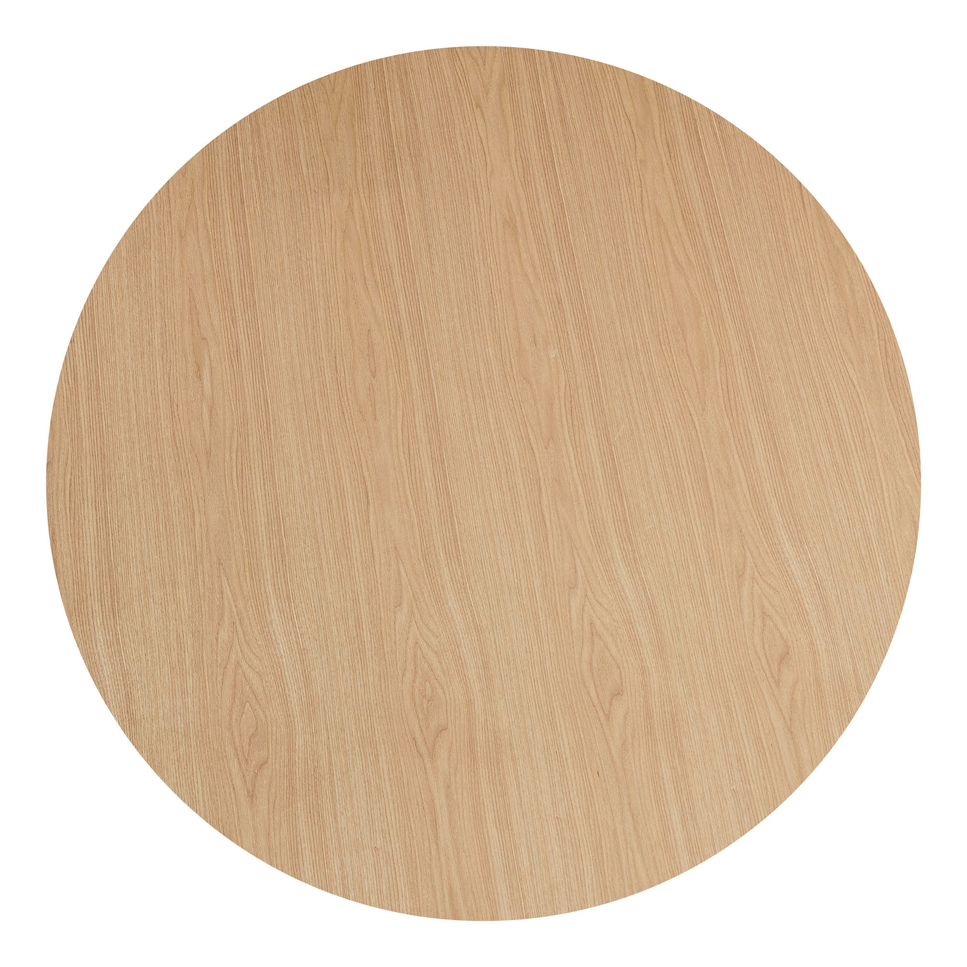 47,24 Inch Mdf Dining Table For Dining Room Round Dinner Tables Mid Century Modern Table Oak Oak Mdf