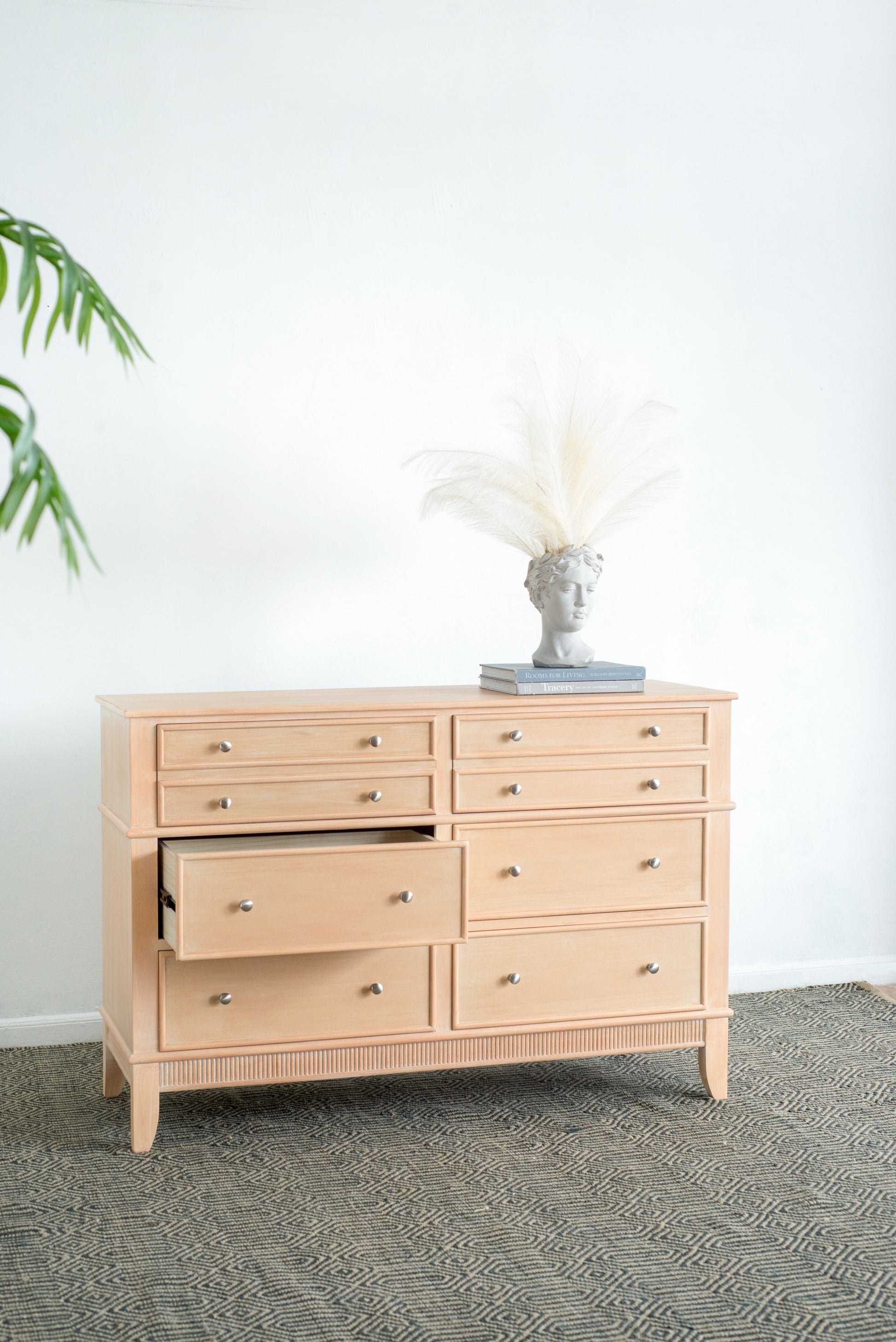 52X18X35" Cabinet Brown Mdf