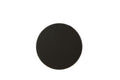 Black Side Table With Turned Pedestal Black Primary Living Space Traditional Round Wood