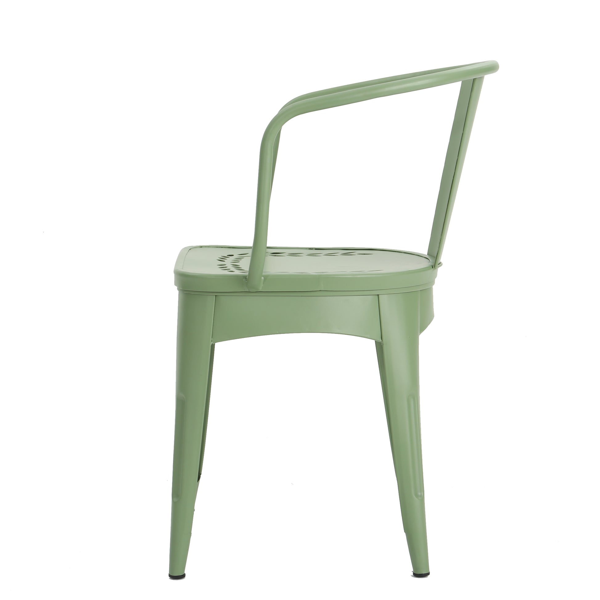 Lourdes 3 Pc Kd Metal Set Green Iron