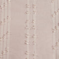 3 Piece Cotton Jacquard Comforter Set Blush Full Queen Queen Blush Cotton