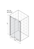 Frameless Shower Doors 60