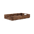 Madura Banana Leaf Trays Set Of 3 Brown Iron