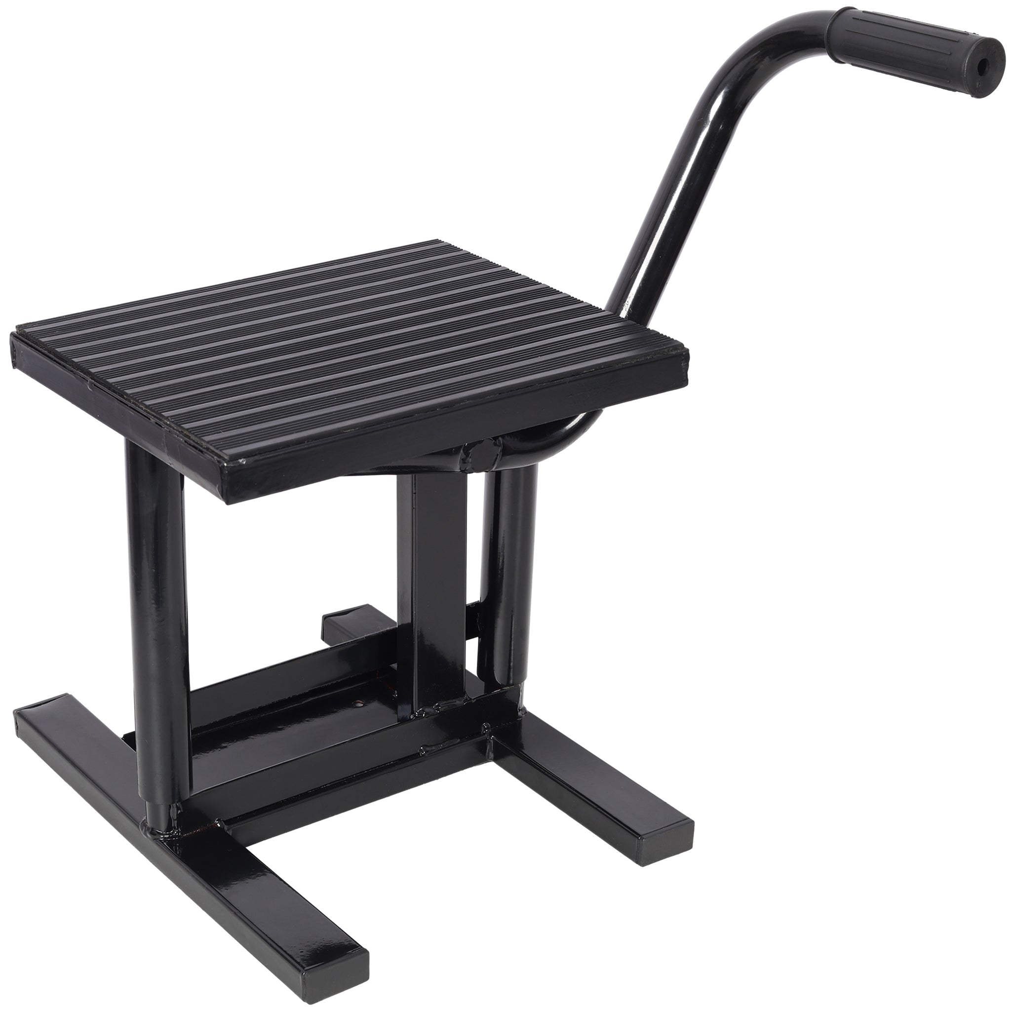 Motorcycle Dirt Bike Stands And Lifts Jack Stand Steel Lift 11 7 8" 16" Adjustable Height 330 Lbs Load Capacity Heavy Duty Steel Black Black Steel