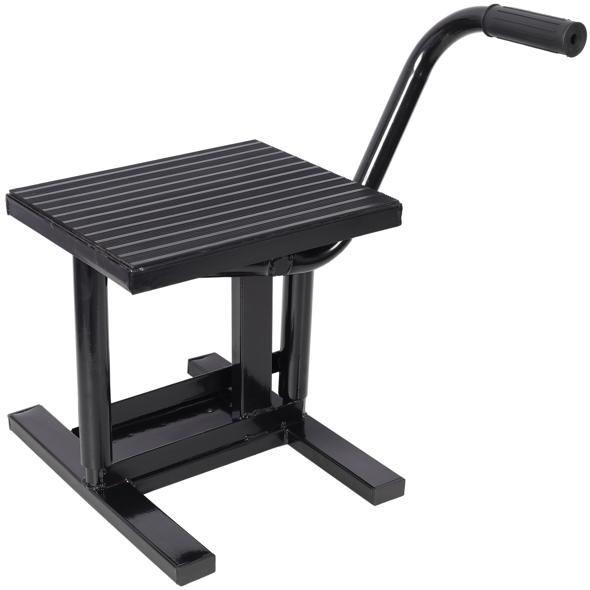 Motorcycle Dirt Bike Stands And Lifts Jack Stand Steel Lift 11 7 8" 16" Adjustable Height 330 Lbs Load Capacity Heavy Duty Steel Black Black Steel